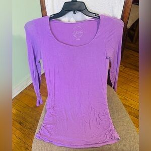 Lilac Scoop Neck Tank Top